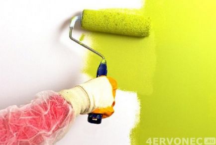 Подготовка на повърхностите за боядисване на стени с латекс
