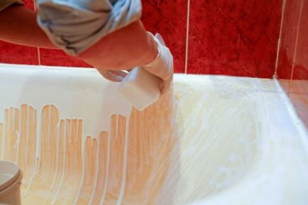Ремонт на чугунени вани със собствените си ръце