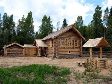 Руската къща - строителни технологии предци
