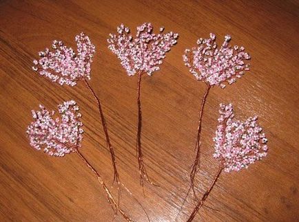 Sakura майстор топчета клас и тъкане верига (майстор клас) Сакура топчета цех и схема за тъкане