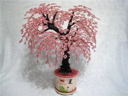 Sakura майстор топчета клас и тъкане верига (майстор клас) Сакура топчета цех и схема за тъкане
