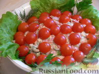Със снимки, салата с месо, домати ястия, рецепти със снимки 53 рецепта