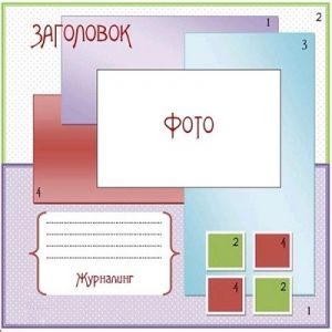 Scrapbooking - пощенски картички със собствените си ръце