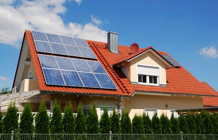 Слънчеви панели за затопляне на цената на дома за инсталиране, плюсове и минуси