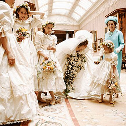 Celebrity сватба кралската сватба на Лейди Даяна