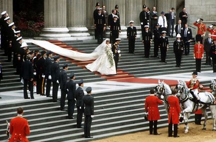 Celebrity сватба кралската сватба на Лейди Даяна