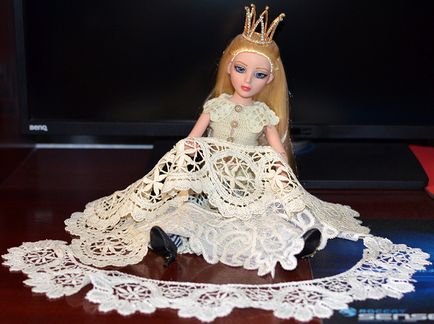 Сватбена рокля за булката кукли - фото-добрите рокли