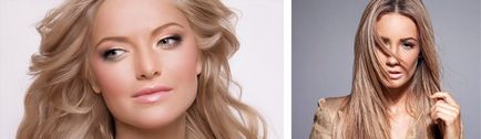 Блондинка цвят на косата и други цветове как се рисува, който отива преди и след снимки