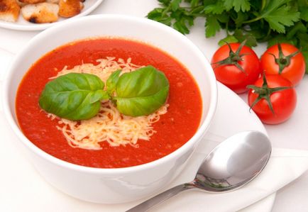 Доматена супа - най-доброто рецепти доматена супа-пюре