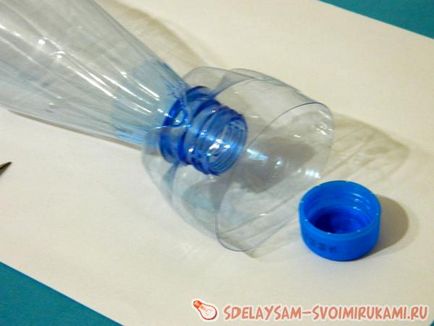 Вази от пластмасова бутилка, майсторски клас със собствените си ръце