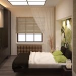 Японски спалня - снимка идеи как да се украсяват ориенталски дизайн