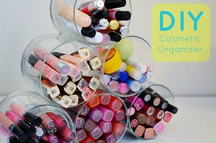 14 Идеи организира съхранение на козметика, която следва да се прилага сега!