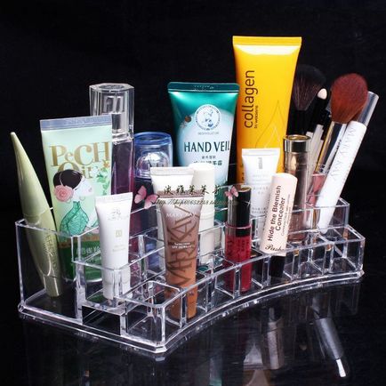 14 Идеи организира съхранение на козметика, която следва да се прилага сега!