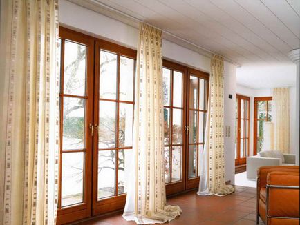 18 Примери, илюстриращи декорацията на прозорците в хола в модерен стил, който ще ви научи да направя