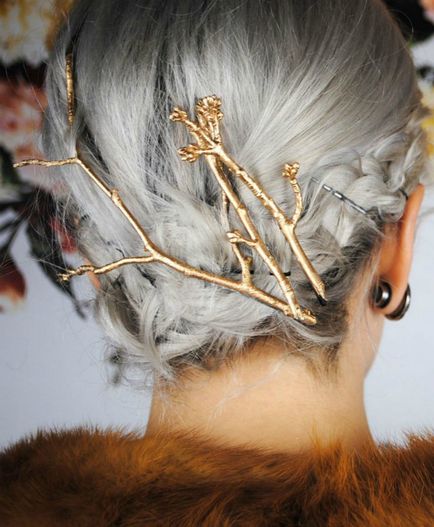18 очарователни и необичайни орнаменти за коса, която може да се извършва на ръка