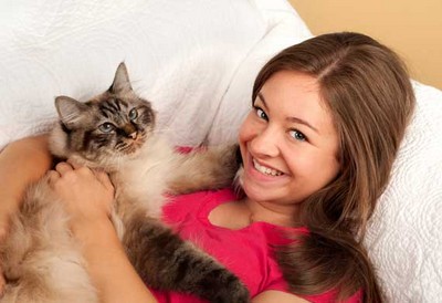 Котка на алергични симптоми, знаци, и колко бързо това се случи при възрастни
