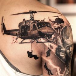 Военни татуировка означава, снимки, скици