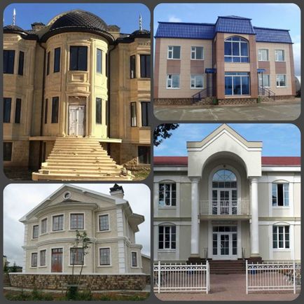Архитектурно фасада - разнообразието и фасадния елемент