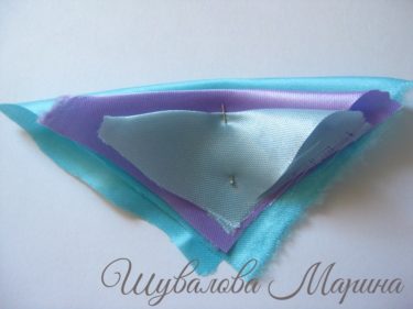 Butterfly на сатенени панделки, майсторски клас (клас) Butterfly на сатенени панделки, майсторски клас