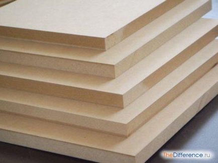 Какво е различен от MDF PVC