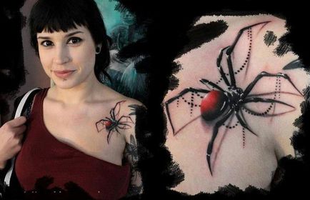 Какво означава татуировката на паяк