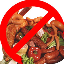 Диета за язва на стомаха, списък на храни, които могат и да не се яде