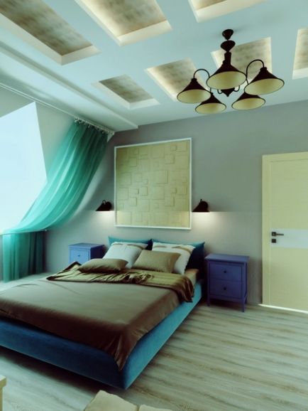спални снимки Design тавански, дизайнерски идеи, препоръки, сграда портал