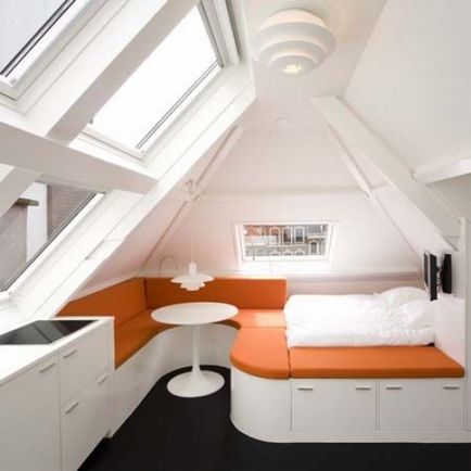 спални снимки Design тавански, дизайнерски идеи, препоръки, сграда портал
