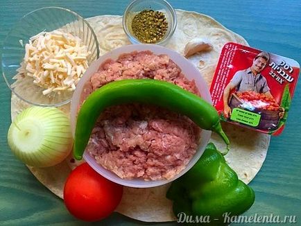 Enchilada рецепта със снимка, готвене пиле енчилада със стъпка по стъпка рецепта