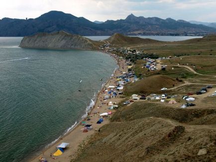 Къде са най-добрите плажове в Koktebel