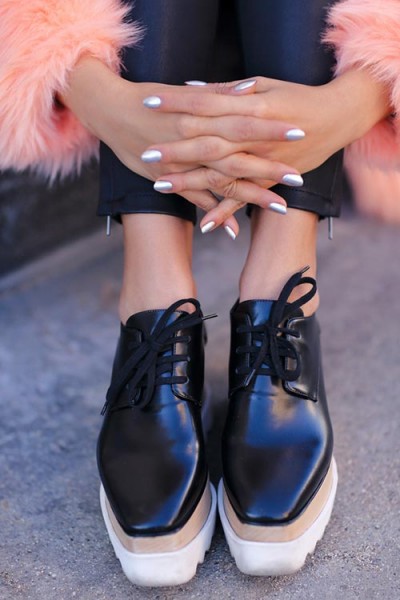 Style Guide, както и какво да облека платформени обувки, модни обувки