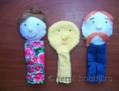 Играчки за куклен театър със собствените си ръце