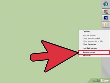 Как да промените позицията на лентата на задачите в Windows 7