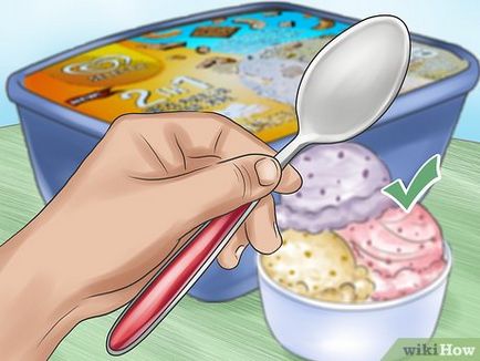 Как да се яде сладолед