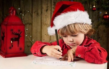 Как да напишете писмо до Дядо Коледа - проба текст, посланието, адрес, регистрационни букви с