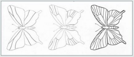 Как да нарисувате пеперуда