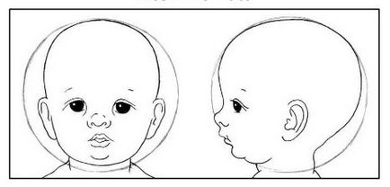 Как да се направи молив постепенно се изправи главата на бебето