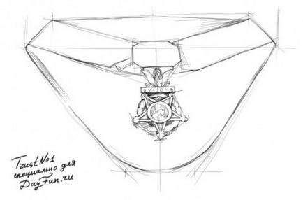 Как да се направи молив медал на етапи