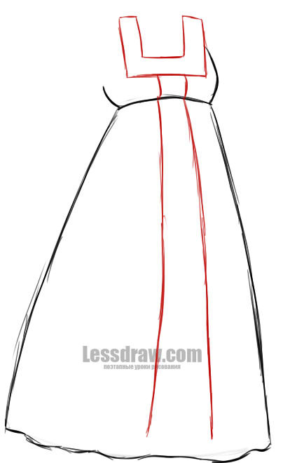 Как да се направи на българската лятна рокля, lessdraw