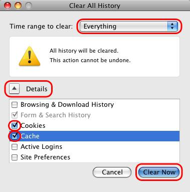 Как да изчистите кеша на Firefox