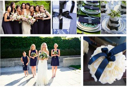 Как да се организира една сватба в синьо сини сватбени идеи
