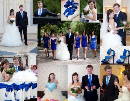 Как да се организира една сватба в синьо сини сватбени идеи