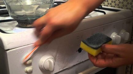 Как да се почисти почистване газова печка грес и народни средства, фото и видео