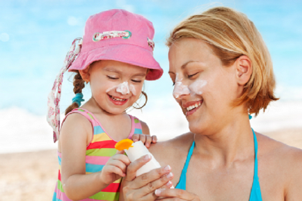 Какво слънцезащитни продукти за детето си изберете