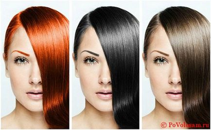 Как да изберем цвят на косата, който ви примери със снимки