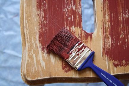 Как да рисувате мебели от дървесни частици със собствените си ръце у дома