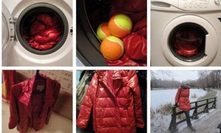 Как да се измие с яке в пералнята у дома