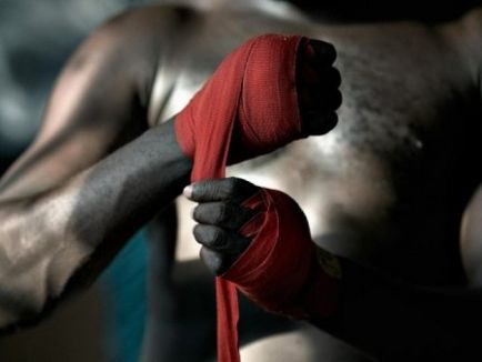 Как да превърже ръце в бокса - членове - Съветски спорт