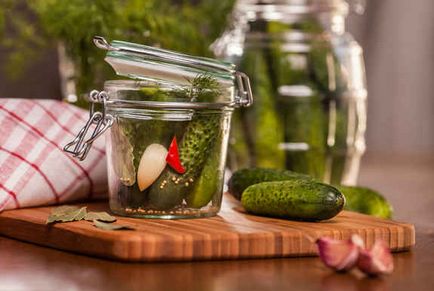 Как да туршия краставици и вкусна, на официалния сайт на рецепти на Джулия Висоцки