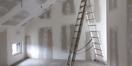 Как правилно да замазка стени - шпакловка боядисване, избор на материал за привеждане в съответствие
